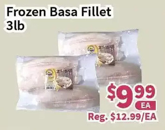 Blue Sky Supermarket Frozen basa fillet offer