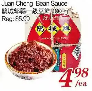 Tone Tai Supermarket Juan cheng bean sauce offer