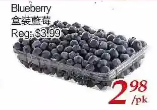 Tone Tai Supermarket Blueberry offer