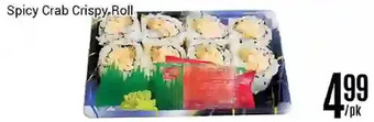 Nations Fresh Foods Spicy crab crispy roll offer
