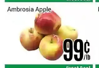 Nations Fresh Foods Ambrosia apple offer