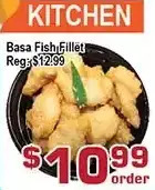 Top Food Supermarket Basa fish fillet offer