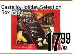 Nations Fresh Foods Castello holiday selection box offer
