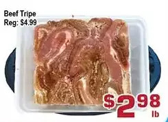 Top Food Supermarket Beef tripe offer