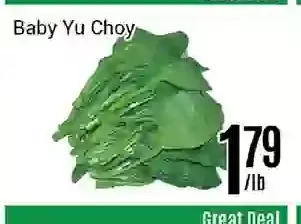 Nations Fresh Foods Baby yu choy offer
