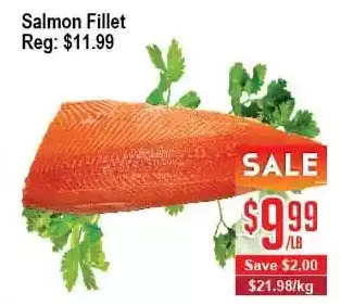 Skyland Foodmart Salmon fillet offer