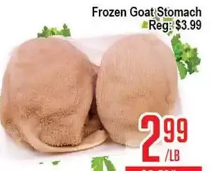 Skyland Foodmart Frozen goat stomach offer
