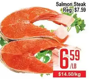 Skyland Foodmart Salmon steak offer