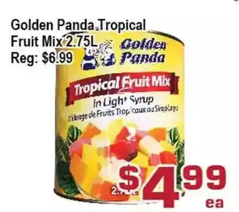 Top Food Supermarket Golden panda tropical fruit mix offer