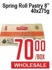 Skyland Foodmart Spring roll pastry 8" offer