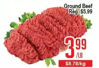 Skyland Foodmart Ground beef offer