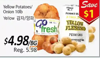 Galleria Supermarket Yellow potatoes/onion offer