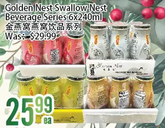 Bestco Food Mart Golden nest swallow nest beverage series offer