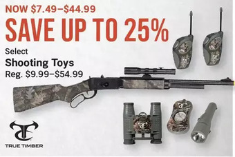Cabela's Shooting toys offer