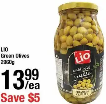 Arz Fine Foods LIO Green Olives 2960g offer