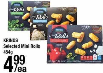 Arz Fine Foods Krinos Selected Mini Rolls 454g offer