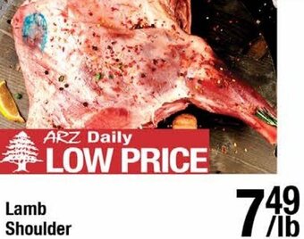 Arz Fine Foods Lamb Shoulder offer