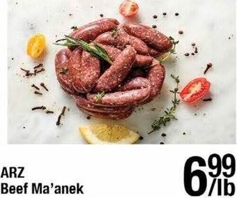 Arz Fine Foods ARZ Beef Ma'anek offer