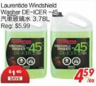 Best Living Laurentide Windshield Washer DE-Icer-45 3.78L offer