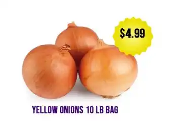 Atiya's Fresh Farm Yellow Onions 10 LB Bag offer