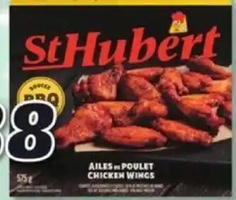 IGA St. Hubert Frozen Chicken Wings or Drumsticks, Breaded Chicken Breast Nuggets, Fillets or Strips 700g offer