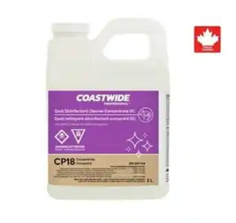 Staples Quat Disinfectant cleaner Concentrate DC 2861419 2L offer
