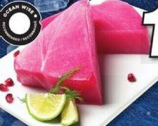 IGA Frozen or Thawed Tuna Steak offer