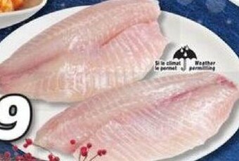 IGA Tilapia Fillets offer