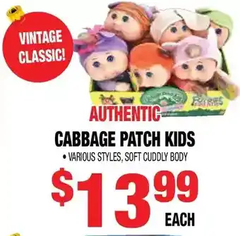 Len's Mill Stores Cabbage patch kids offer
