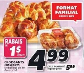 IGA Croissants offer