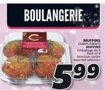 IGA Compliments Muffins offer