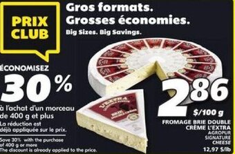 IGA Agropur Signature Cheese offer