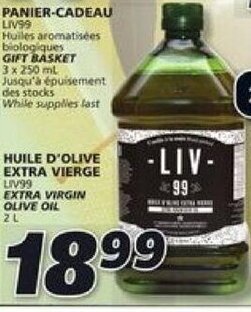 IGA LIV99 Extra Virgin Olive Oil 2L offer