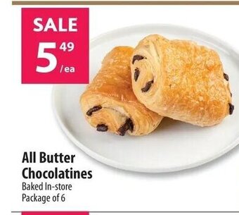 Co-op All Butter Chocolatines package of 6 offer