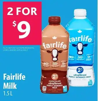 Co-op Fairlife Milk 1.5L offer
