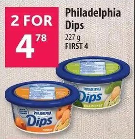 Co-op Philadelphia Dips 227g offer