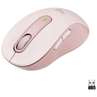Best Buy Logitech signature m650 wireless optical mouse - rose offer