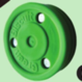 Canadian Tire Green biscuit training puck offer