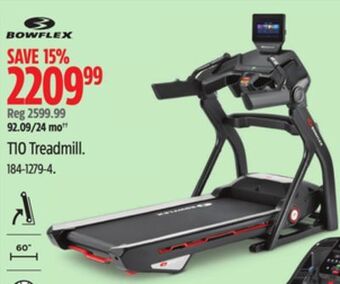 Canadian Tire Bowflex t10 treadmill offer