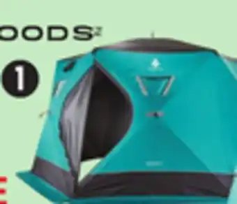 Canadian Tire Woods glacial ice shelter offer