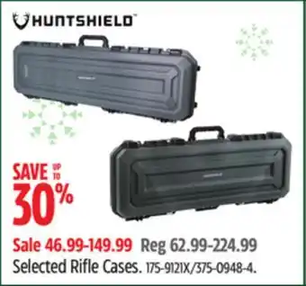 Canadian Tire Selected rifle cases. offer