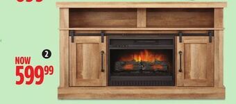 Canadian Tire Hanover media fireplace offer