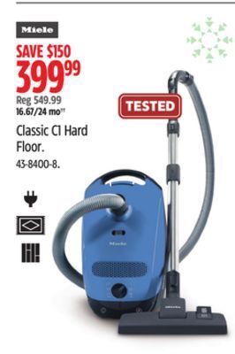 Canadian Tire Miele classic c1 hard floor offer