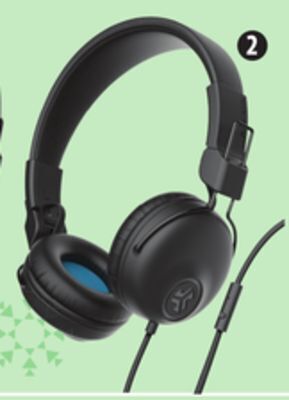 Canadian Tire Jlab studio wired on-ear headphones, black offer