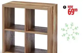 Canadian Tire Canvas fraser 4-cube organizer, light oak offer