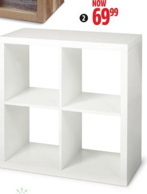 Canadian Tire Canvas invermere 4-cube storage organizer, white offer