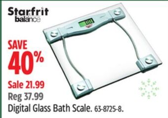 Canadian Tire Starfrit digital glass bath scale offer