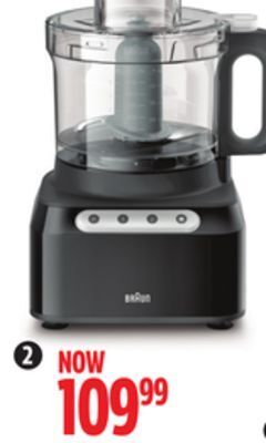 Canadian Tire Braun 8-cup food processor offer