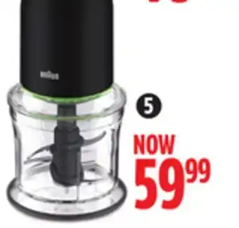 Canadian Tire Braun 3-cup food chopper offer