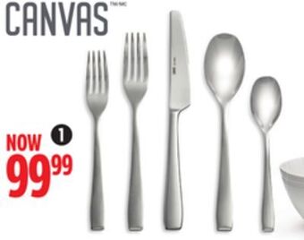 Canadian Tire Canvas morrison 60-pc flatware set offer
